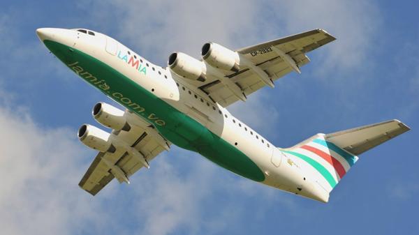 Avión de LaMia