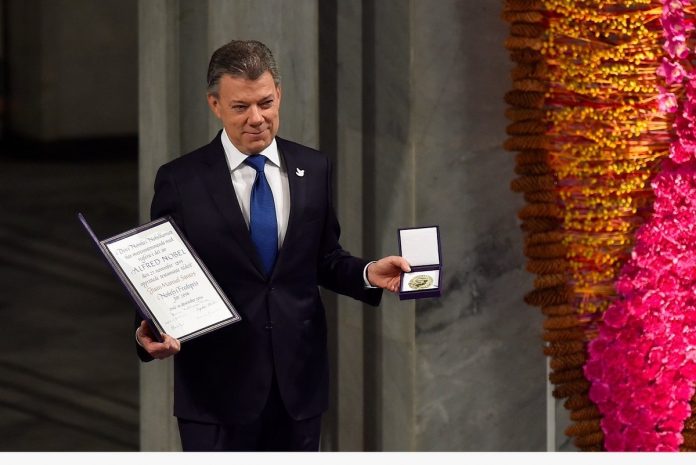 Juan Manuel Santos Nobel de Paz