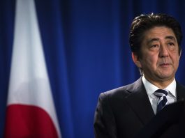 Shinzo Abe, primer Ministro Japonés.