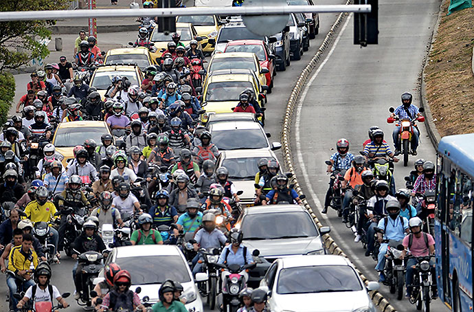 Las motos: El medio de transporte más nocivo