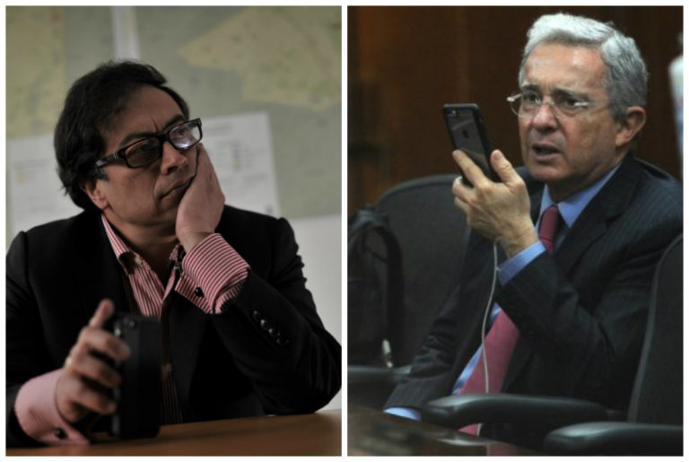 Video de los billetes enfrentó a Petro y a Uribe en el Congreso