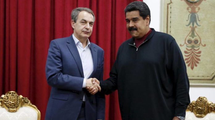 Zapatero y Maduro