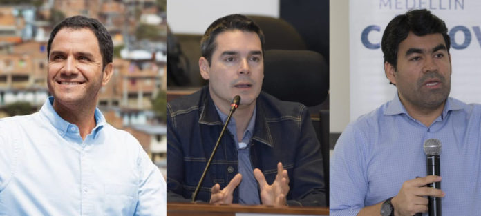 Valderra, Cuartas y Hernandez Valderrama, Cuartas y Hernandez por la alcaldía de medellin