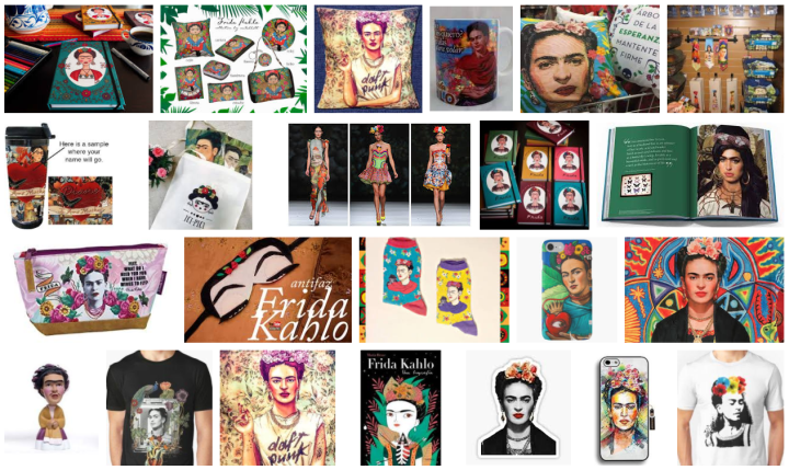merchandising frida kahlo