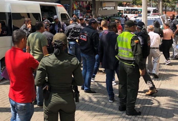 Captura policia de medellin