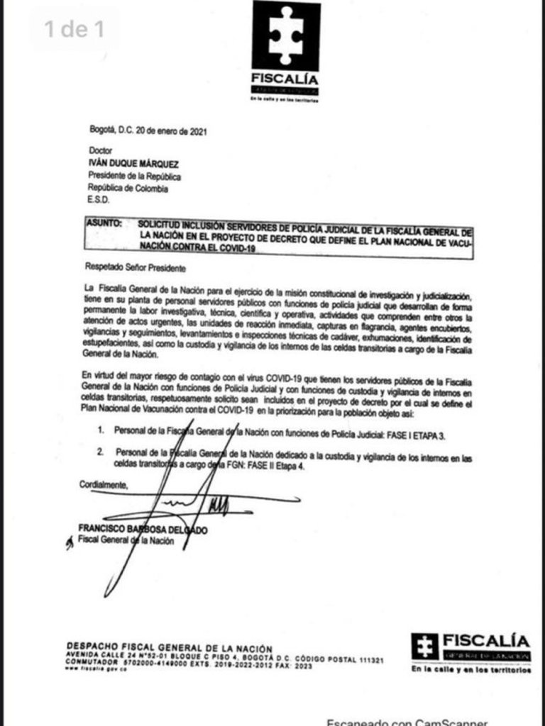 Vacunacion agentes del cti