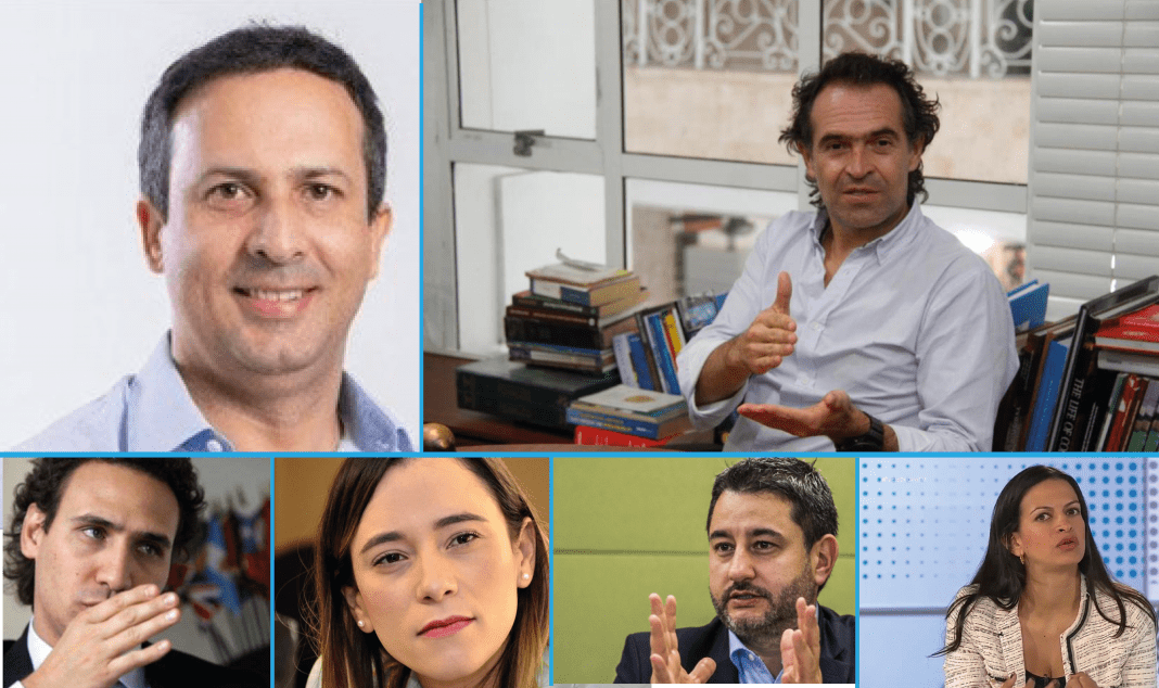 Fico y su equipo de campaña