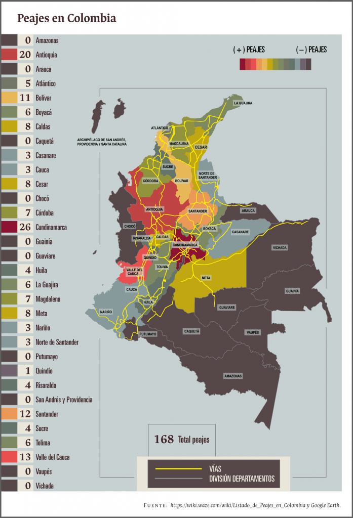 Las motos: ¿peajes y más impuestos para ellos? 1 Peajes Colombia
