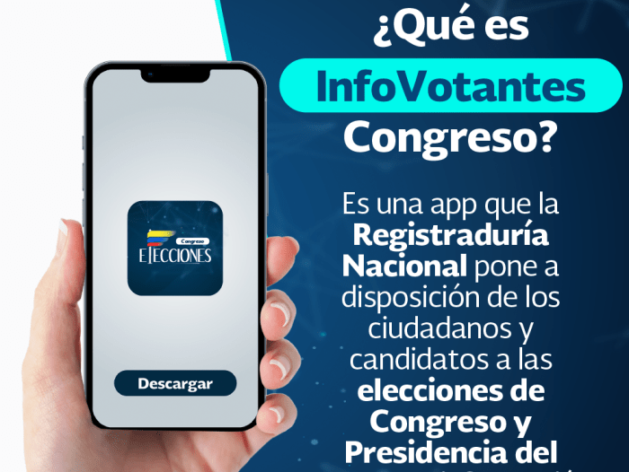 APP de la Registraduría no tiene notificación, ¿aún se está diseñando?