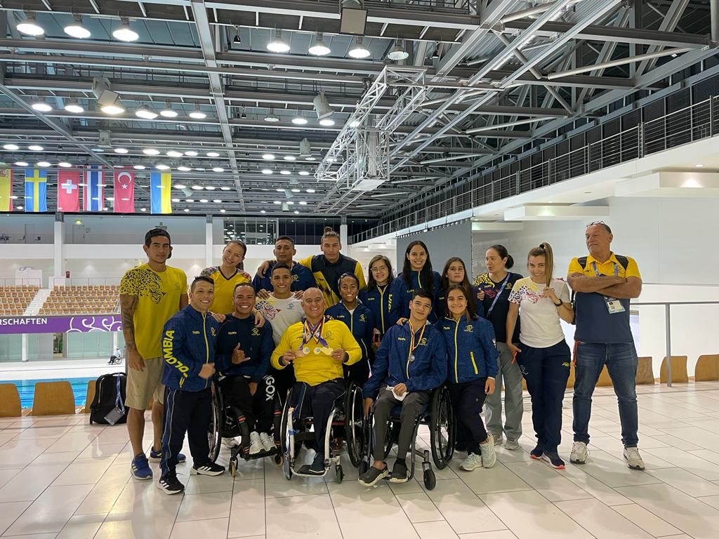 Excelente participación de Colombia en la Serie Mundial de Para Natación Excelente participación de Colombia en la Serie Mundial de Para Natación