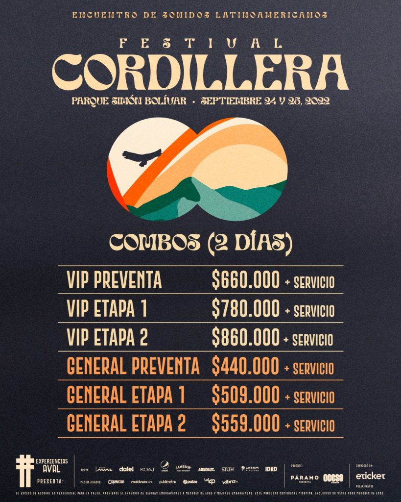 Boleteria Cordillera