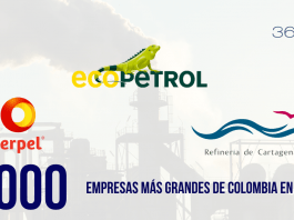 Tres empresas más grandes de Colombia