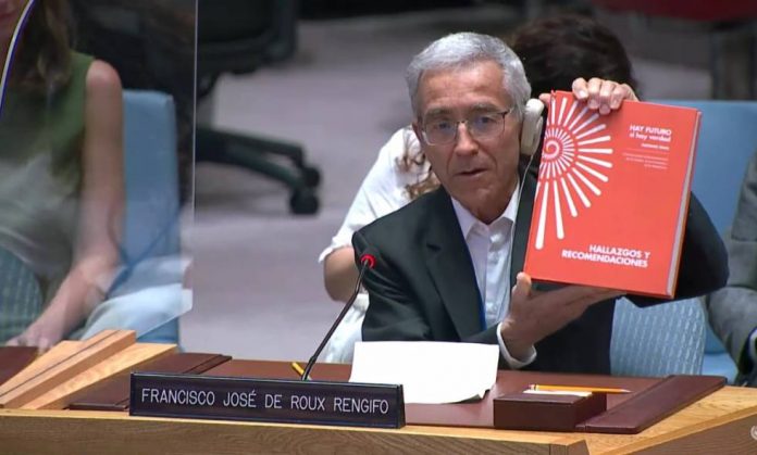Francisco de Roux presenta el informe final ante el Consejo de Seguridad de la ONU