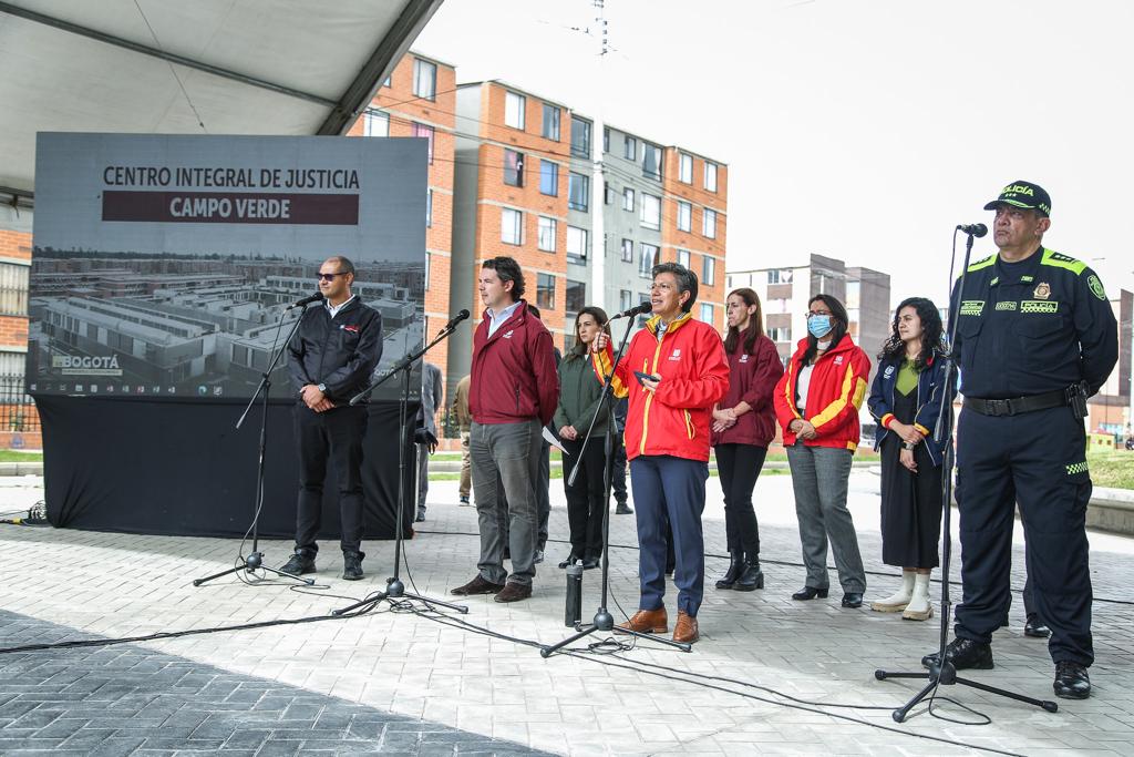 En Bogotá se inauguró Complejo Integral de Justicia Campo Verde