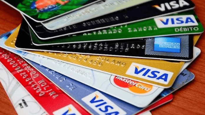 Tarjetas de crédito intereses