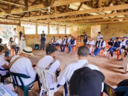 Defensor verificó en terreno los riesgos del pueblo indígena Kankuamo