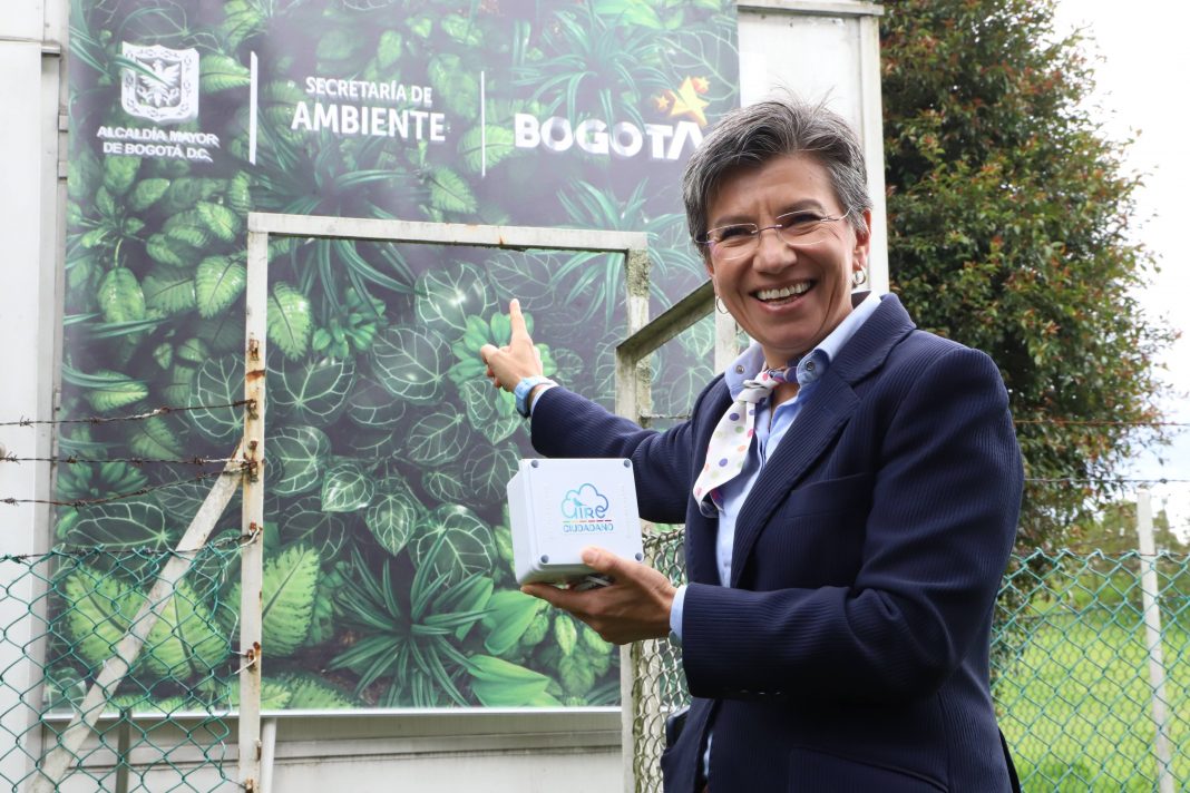 En Bogotá se instalan microsensores para medir la calidad del aire