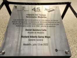 La cápsula del tiempo de Terminales Medellín busca salvaguardar la memoria de la entidad en sus 45 años