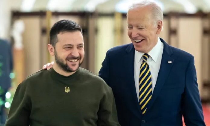 Joe Biden se reunió con Zelesky en Kiev y reafirma su apoyo militar