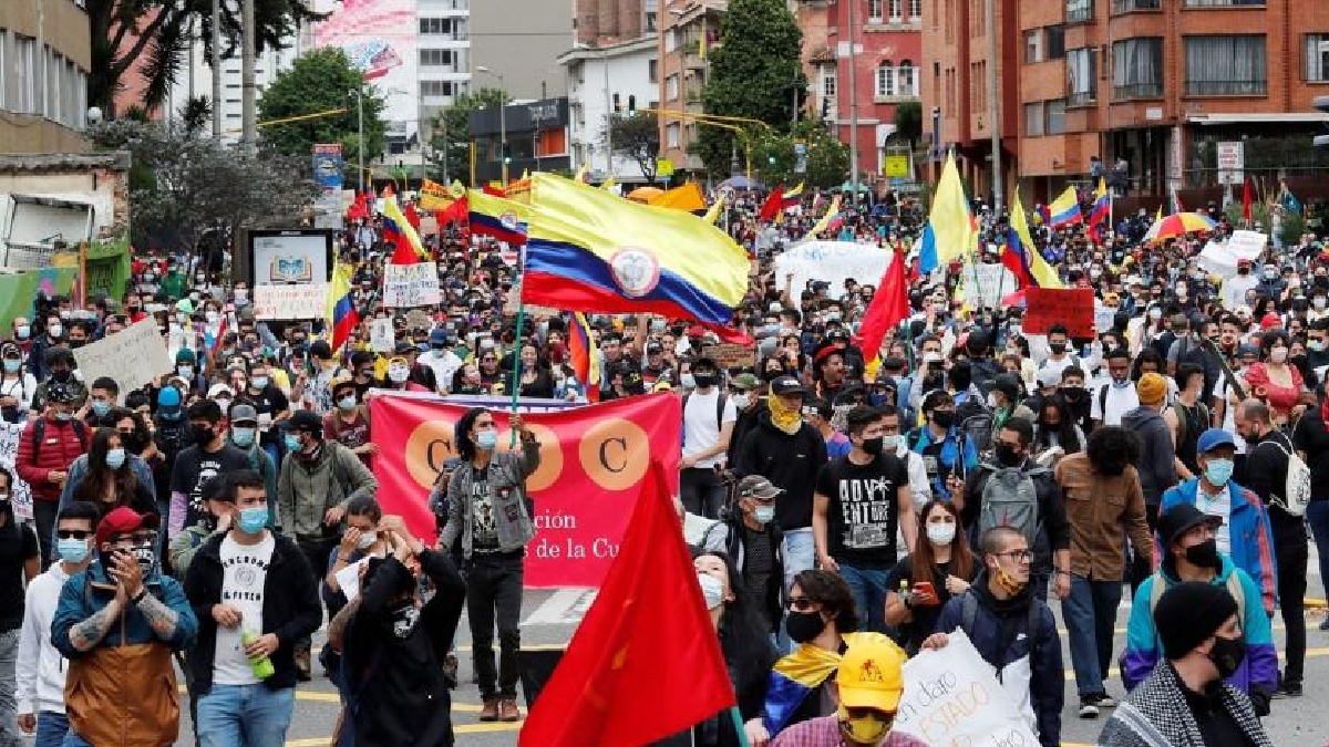 Paro nacional y sus puntos claves en Colombia este 14 de feb