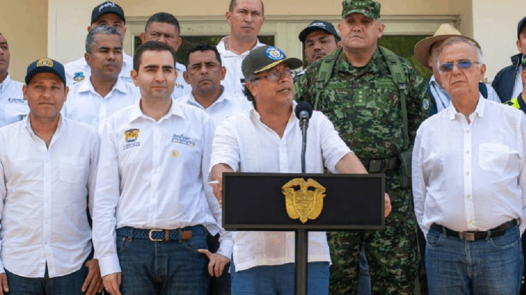 Petro habló sobre Clan del Golfo detrás del paro minero y entrego el balance de acción de la Fuerza Pública