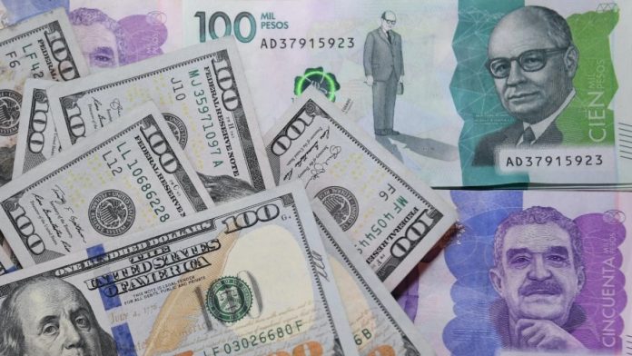 Peso colombiano es la moneda emergente más depreciada en la primera semana de marzo