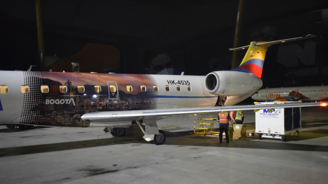 Satena voló a Caracas