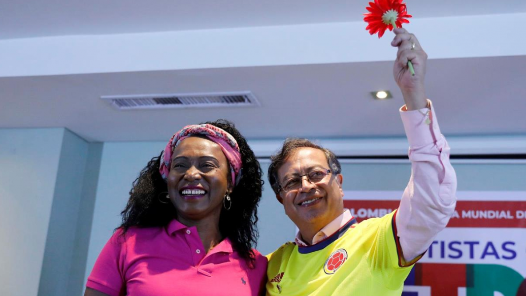 Gustavo Petro y María Isabel Urrutia