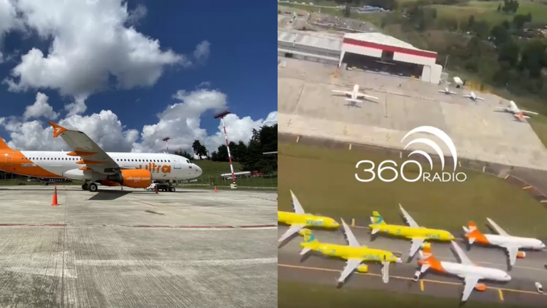 Aviones de Viva y Ultra