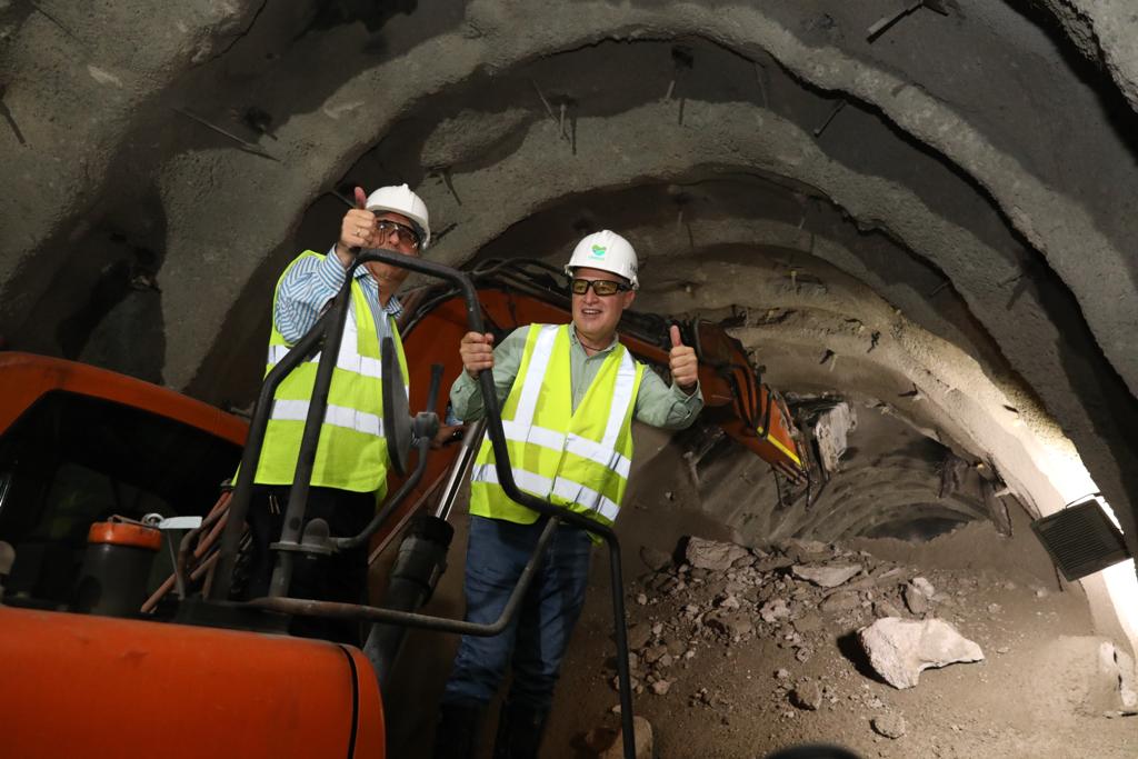 Hito en la construcción Antioqueña: el Túnel Guillermo Gaviria Echeverri alcanzó el cale de la galería de rescate 6 WhatsApp Image 2023 03 03 at 12.32.02 PM 2
