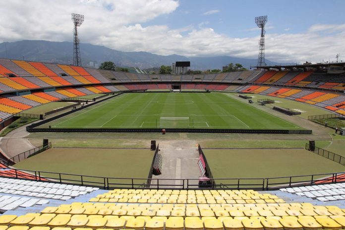 El estadio Atanasio Girardot retiró sus mallas para el Mundial sub20, que se disputó en Colombia. FOTO TOMADA DE: ALCALDÍA DE MEDELLÍN