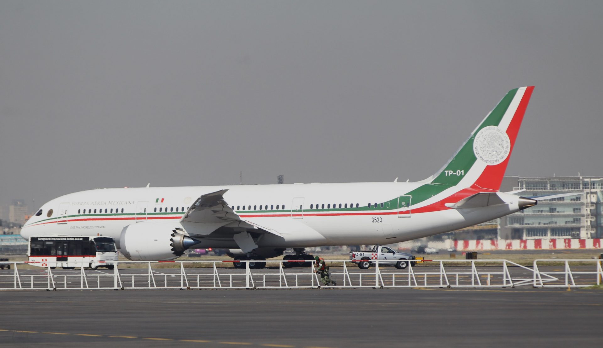 Avión presidencial de México se logró vender. FOTO TOMADA DE: EFE
