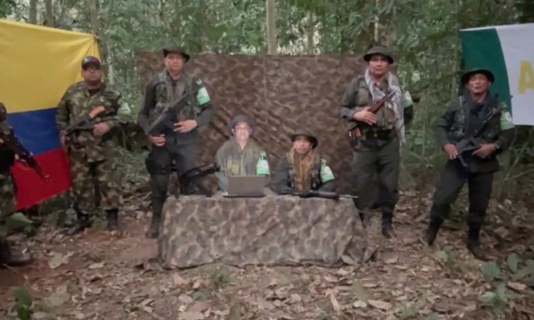 Clan del Golfo dice que quiere la paz, en Colombia. FOTO TOMADA DE: CAPTURA DE PANTALLA