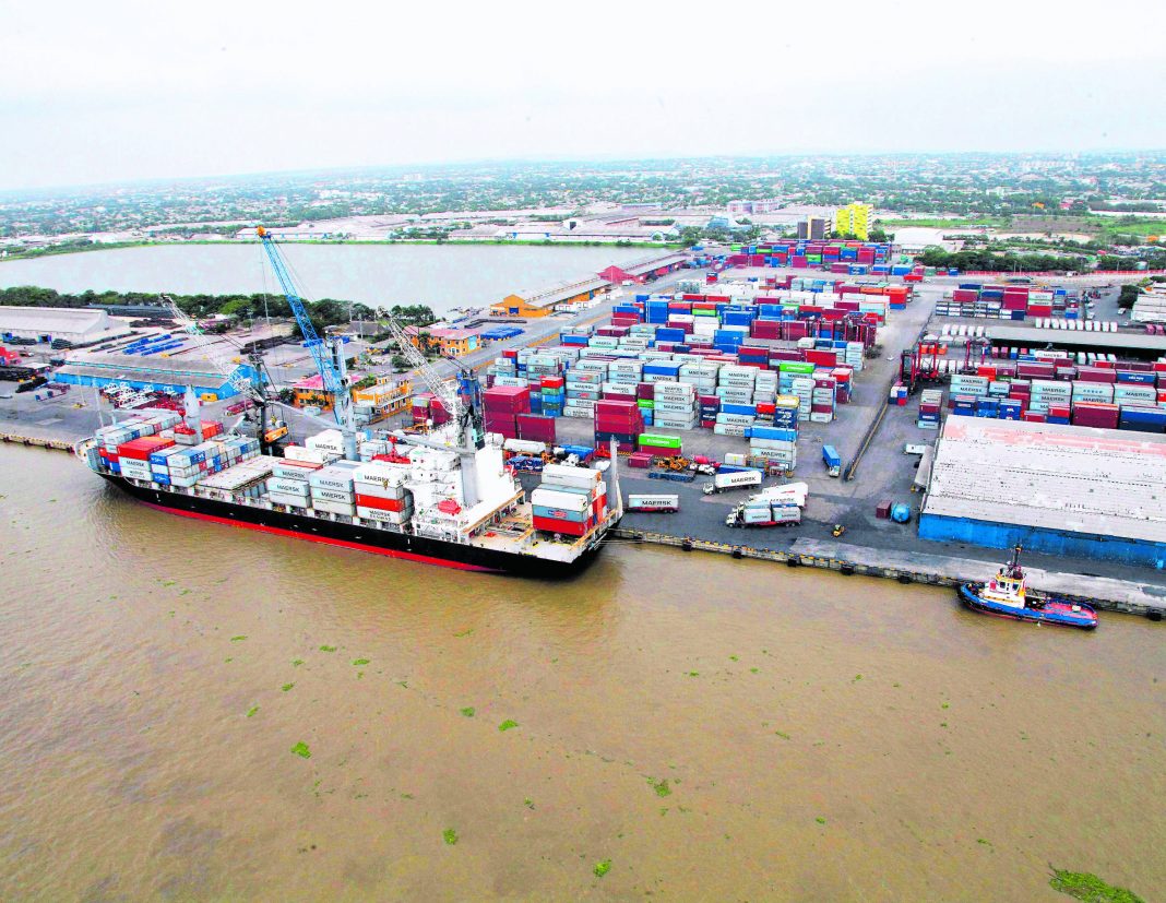 El puerto de Barranquilla es el lugar con mayor exportación de Coque en Colombia. FOTO TOMADA DE: INVÍAS