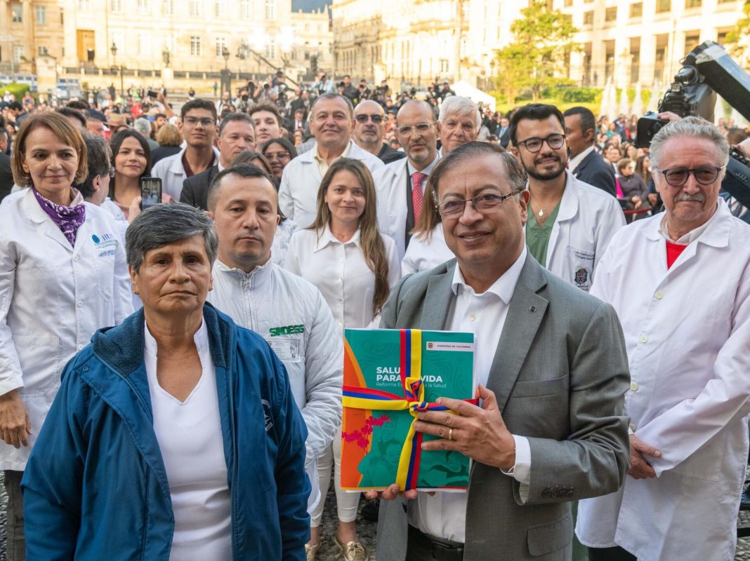 Petro habló sobre la reforma a la salud. FOTO TOMADA DE: PRESIDENCIA DE COLOMBIA