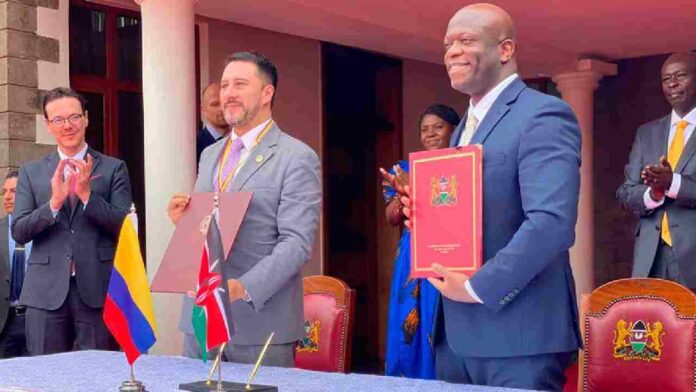 Colombia y Kenia firmaron declaraciones de intención en turismo y comercio exterior