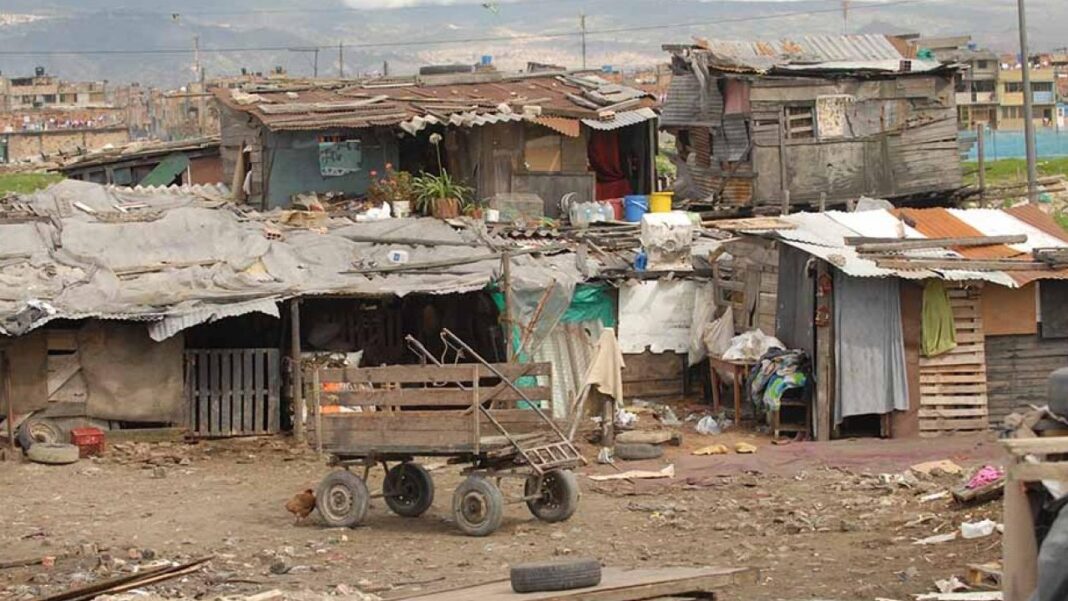 Las regiones con el índice de pobreza más alto de Colombia fueron el Caribe, Pacífico y Oriente. FOTO TOMADA DE: AGENCIA DE PERIODISMO INVESTIGATIVO