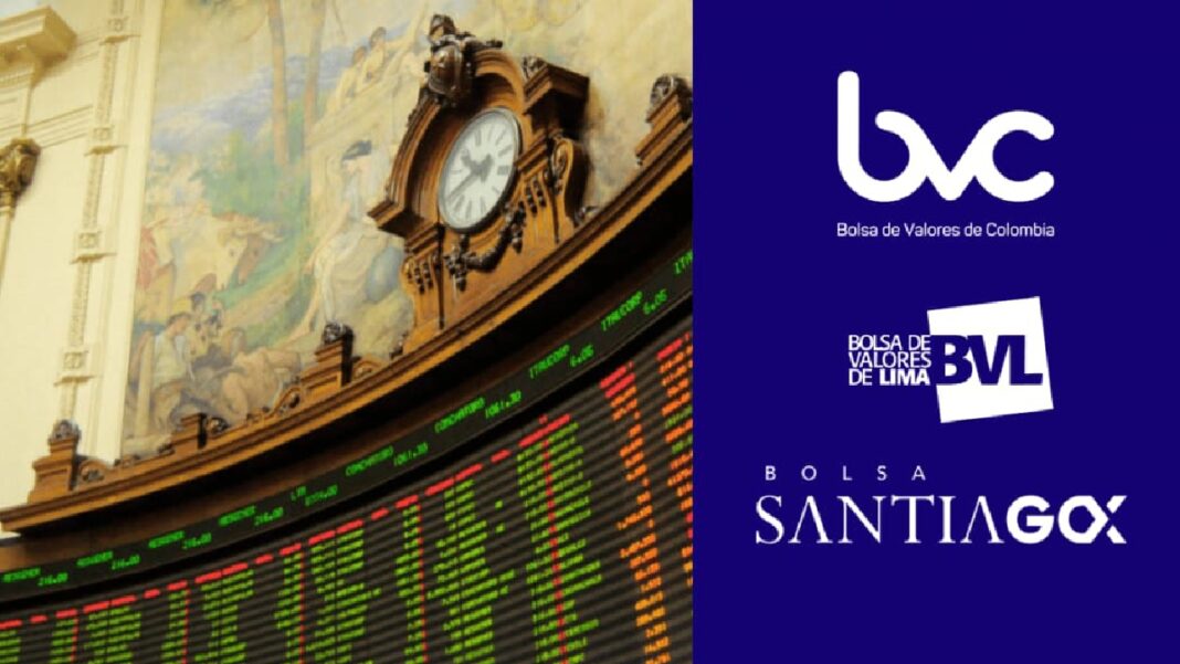 La integración de Holding regional se realiza en un trabajo conjunto entre la Bolsa de Valores de Colombia, Lima y Chile. FOTO TOMADA DE: CORTESÍA