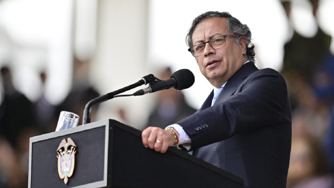 Gustavo Petro declaró en sus redes sociales que la Fiscalía iba a realizar un allanamiento en la Casa de Nariño. FOTO TOMADA DE: PRESIDENCIA DE COLOMBIA