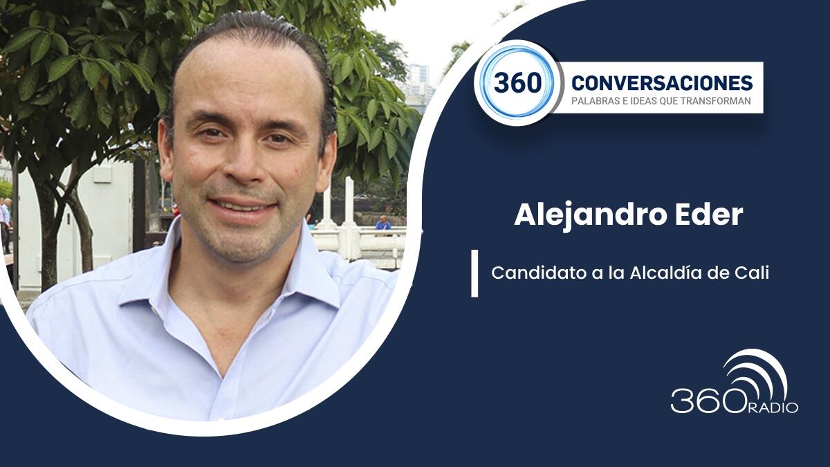 Alejandro Eder, precandidato Alcaldía de Cali.