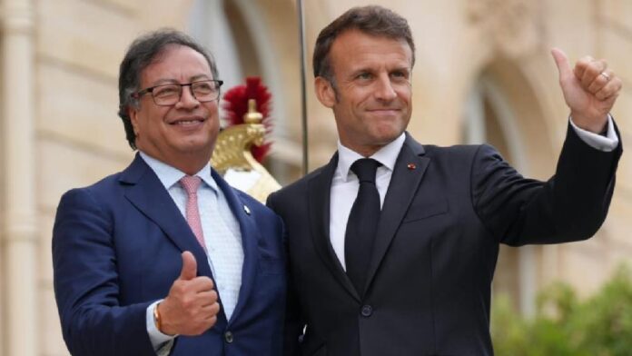 Petro y Macron impulsarán propuesta sobre cambio de deuda pública por acción climática en la COP28