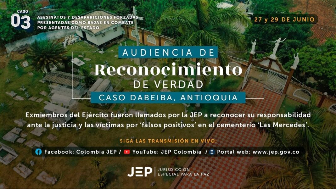 Audiencia de la JEP