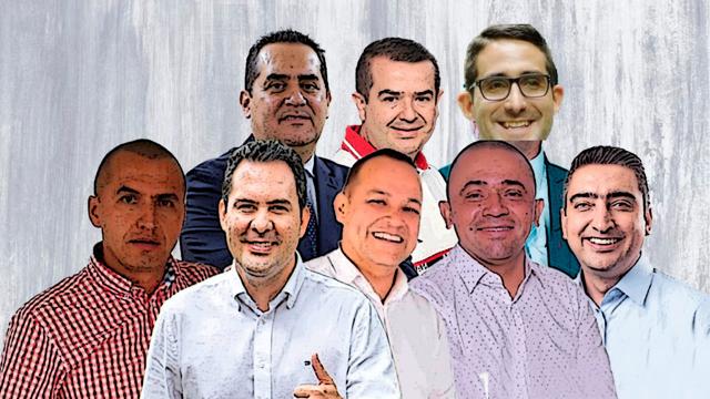 Cuáles son los candidatos que tienen mayor favorabilidad, en el área metropolitana de Medellín?