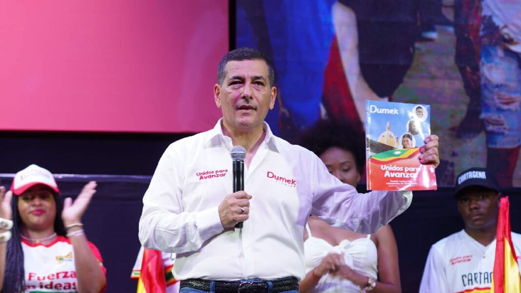 Dumek Turbay inscribió candidatura para alcaldía de Cartagena 