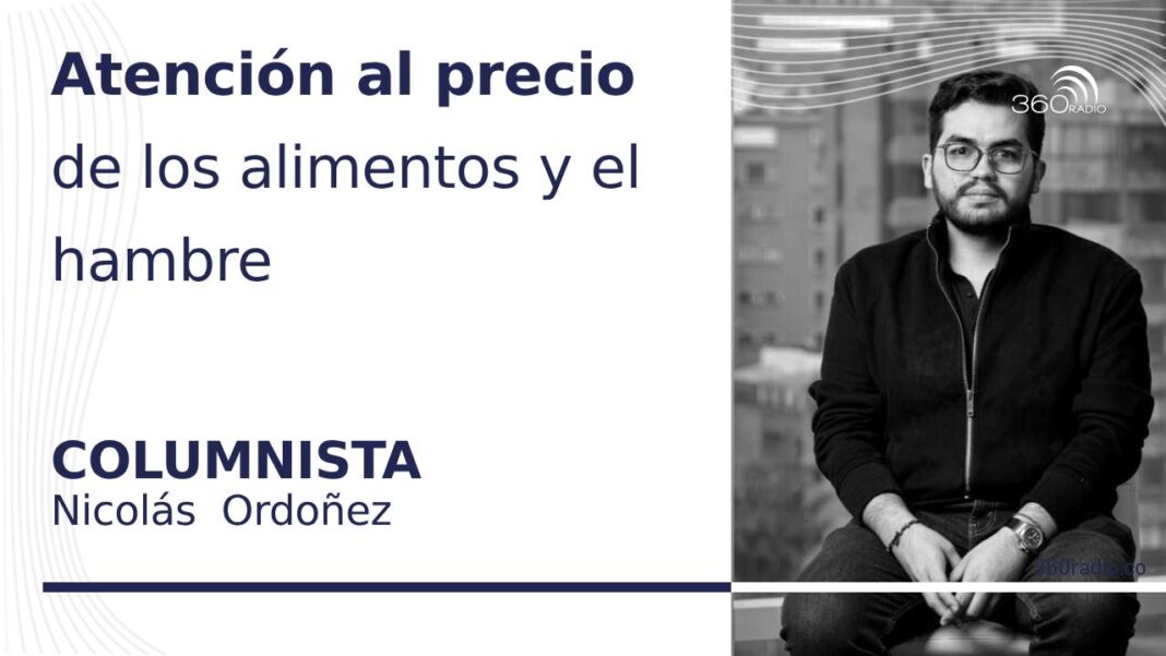 Atención al precio de los alimentos y el hambre