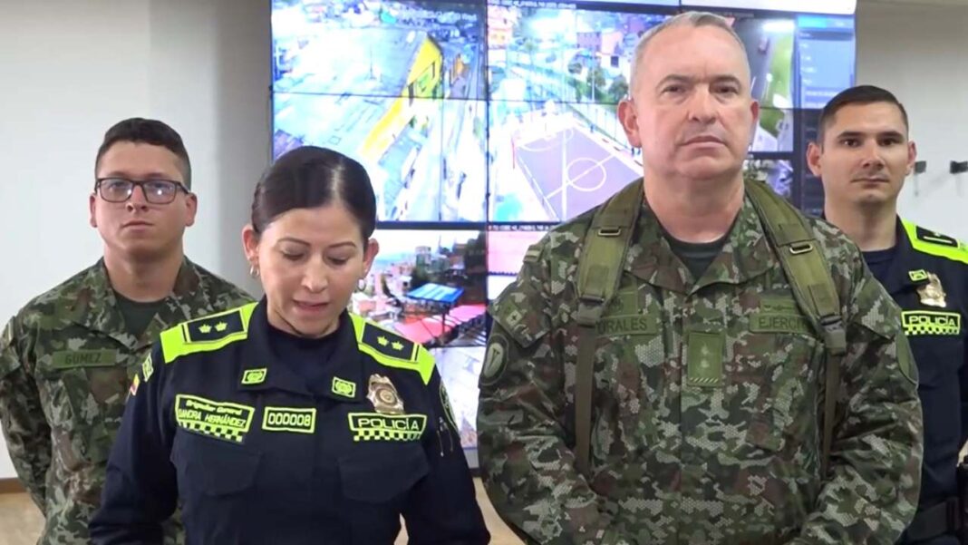 La Policía Metropolitana de Bogotá investiga pancartas alusivas al GAOR 'Segunda Marquetalia'