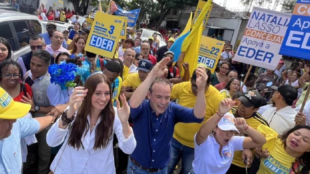 Alejandro Eder oficializó su candidatura a la Alcaldía de Cali