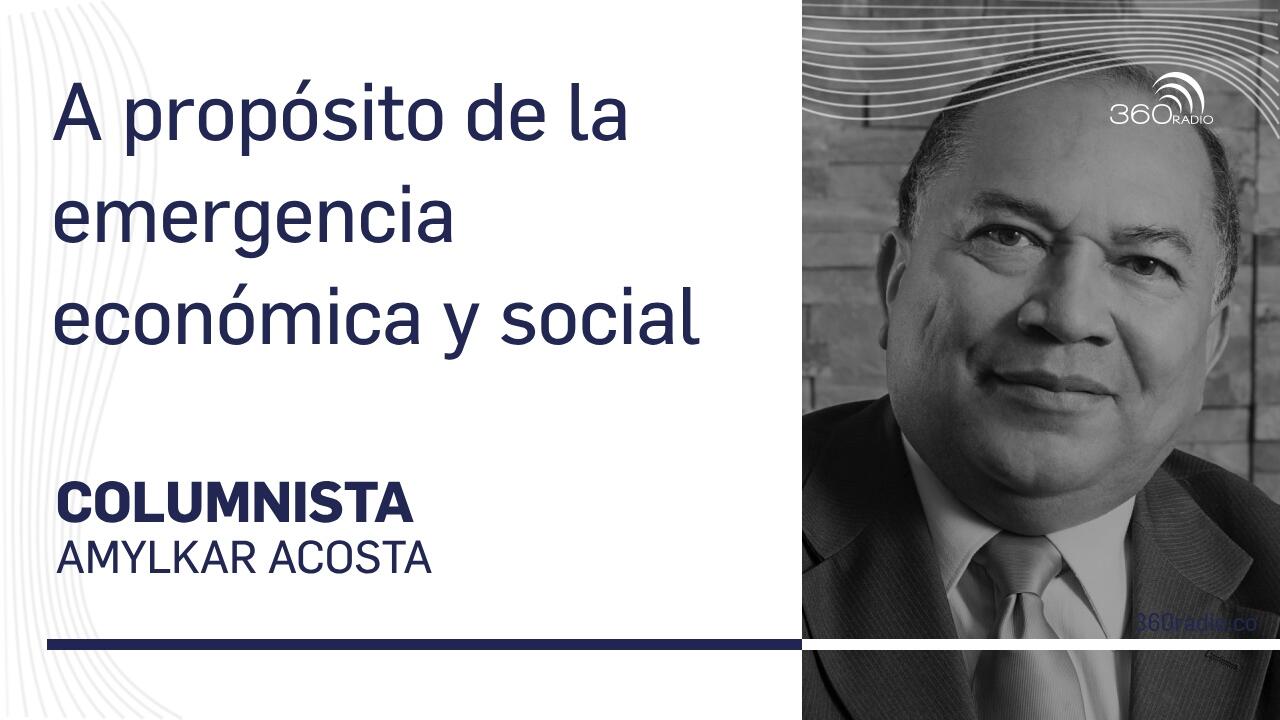 A propósito de la emergencia económica y social