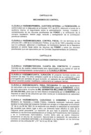 contrato entre la Nación y la Federación Nacional de Cafeteros para administrar el Fondo Nacional del Café