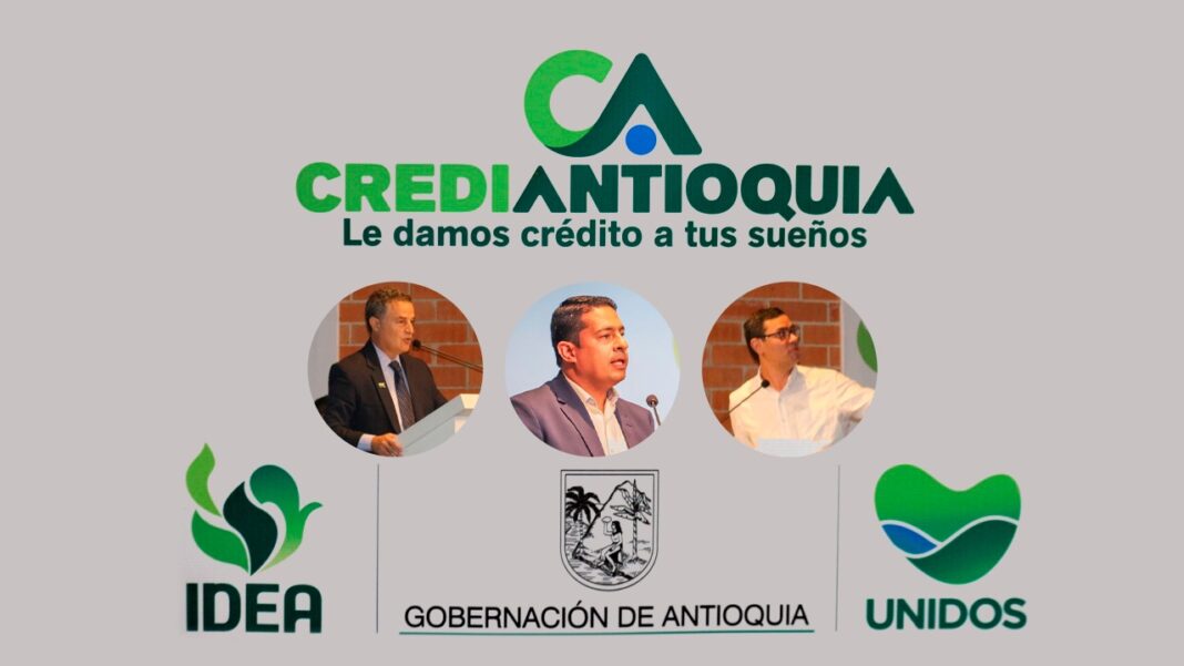 Crediantioquia, una apuesta del IDEA y la gobernación de inclusión financiera